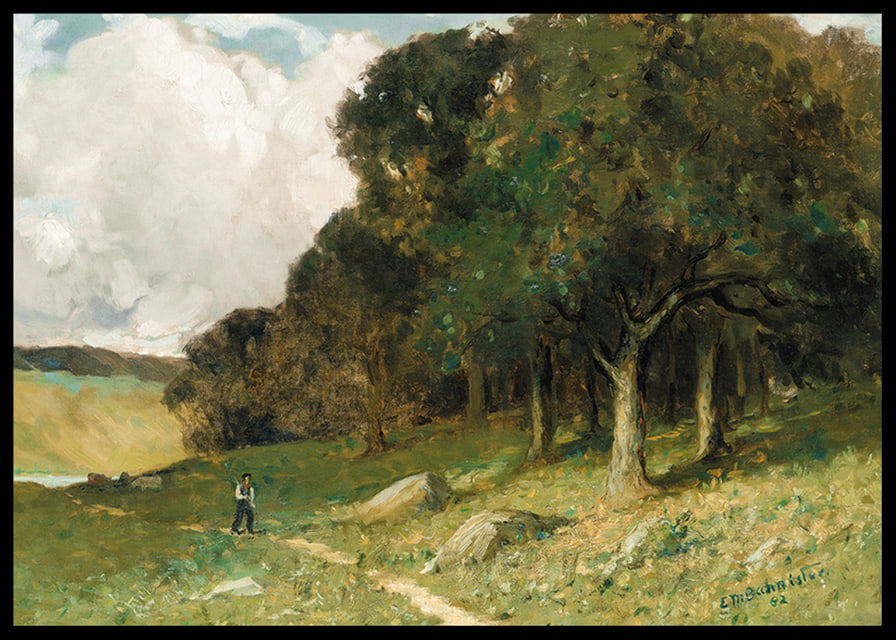 Man On Path By Edward Mitchell Bannister-12