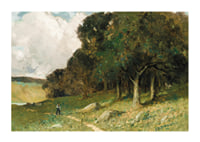 Man On Path By Edward Mitchell Bannister-3