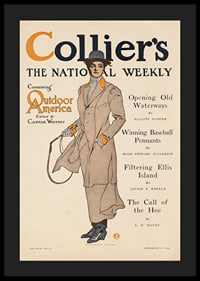 Collier's, obsahujúci vonkajšiu Ameriku Edward Penfield-4