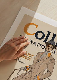 Collier's, obsahujúci vonkajšiu Ameriku Edward Penfield-9