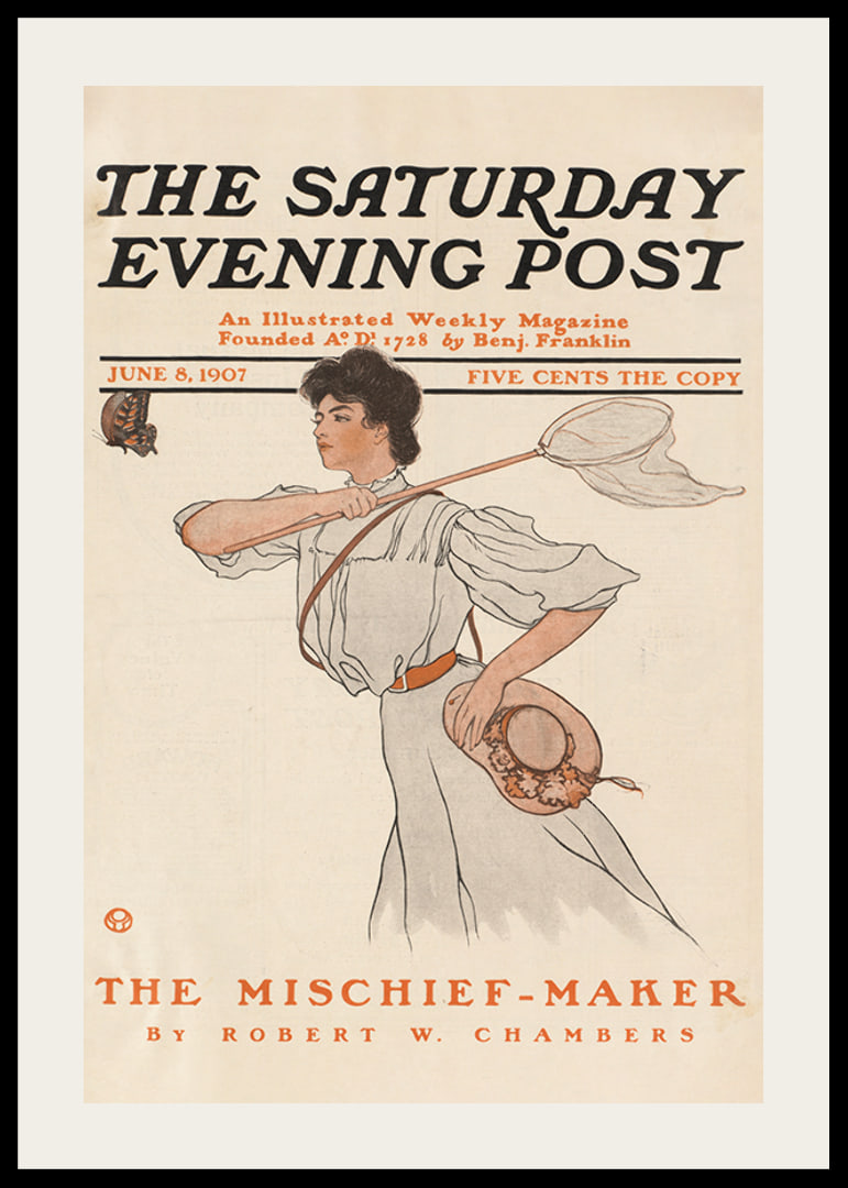 De Saturday Evening Post door Edward Penfield-12