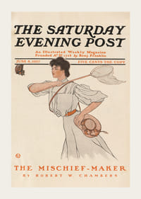 The Saturday Evening Post By Edward Penfield-3