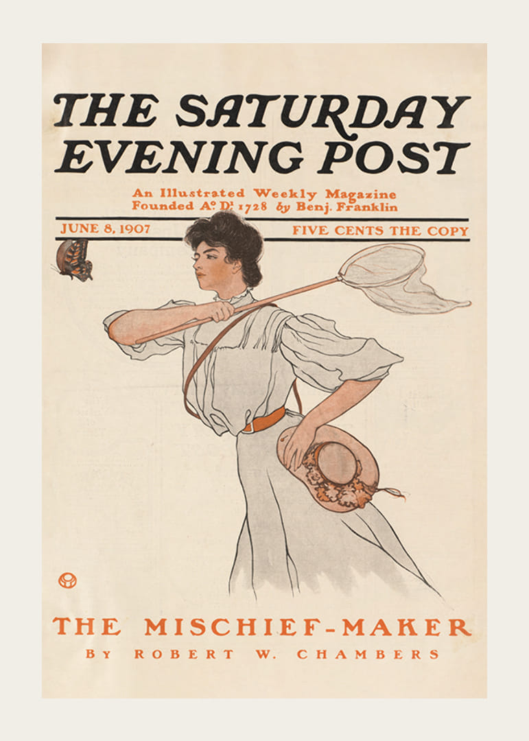 The Saturday Evening Post By Edward Penfield-12