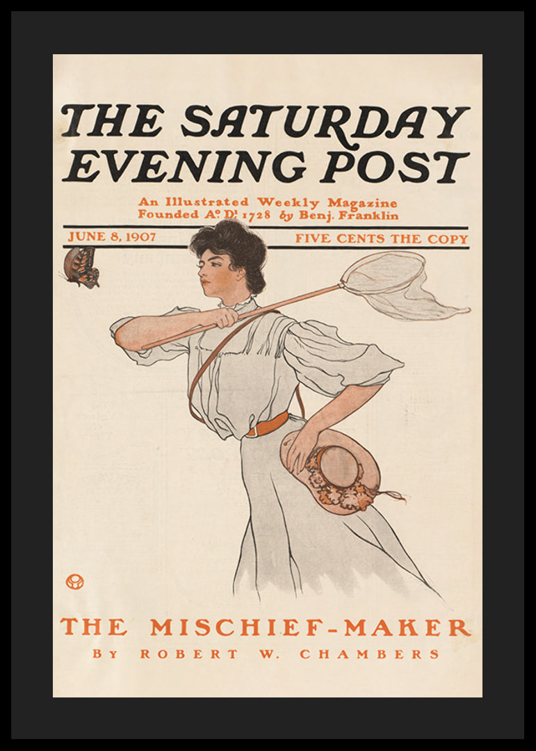 De Saturday Evening Post door Edward Penfield-12