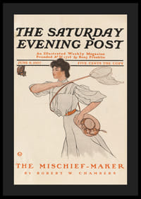 The Saturday Evening Post By Edward Penfield-4