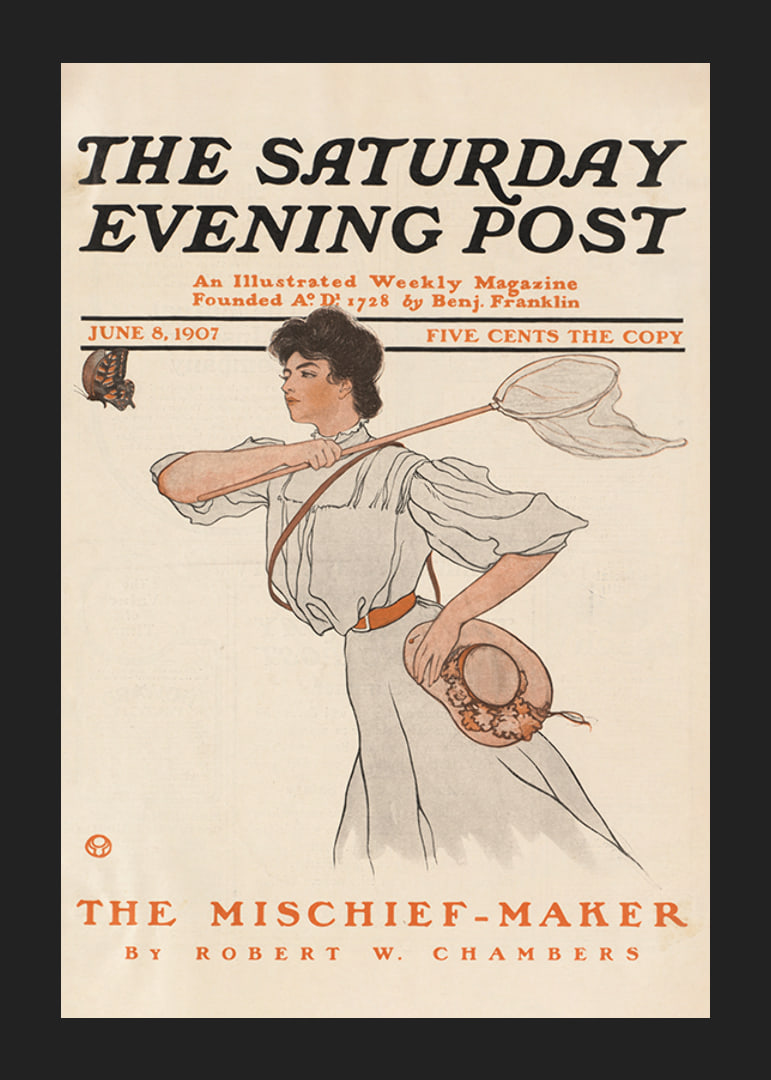 De Saturday Evening Post door Edward Penfield-12