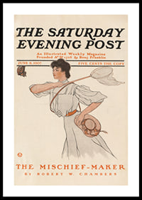 De Saturday Evening Post door Edward Penfield-0