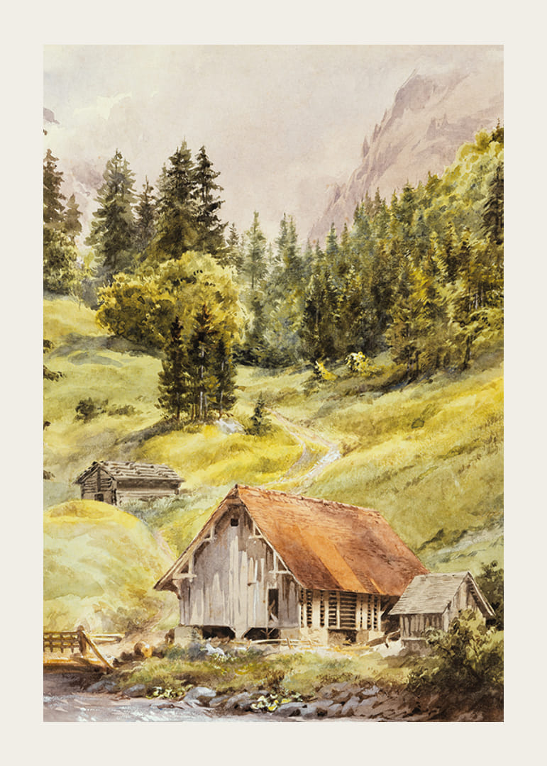 Engelberg (Sveits) av Edward Theodore Compton-12