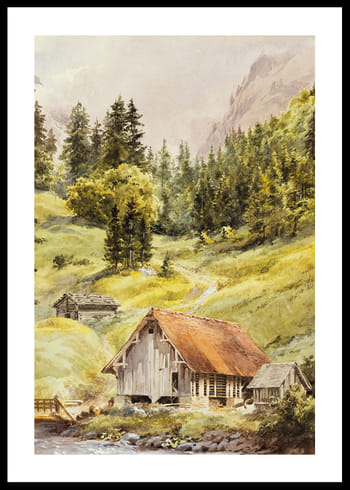 Póster Engelberg (Schweiz) By Edward Theodore Compton