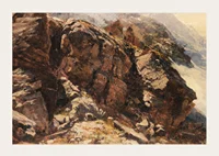 High Mountain Study By Edward Theodore Compton-5