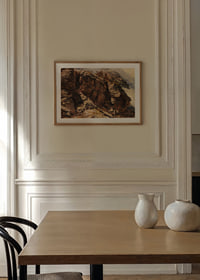 High Mountain Study By Edward Theodore Compton-10