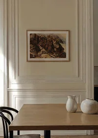 High Mountain Study By Edward Theodore Compton-10