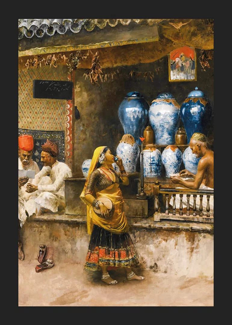 A Perfumer’s Shop, Bombay By Edwin Lord Weeks-12