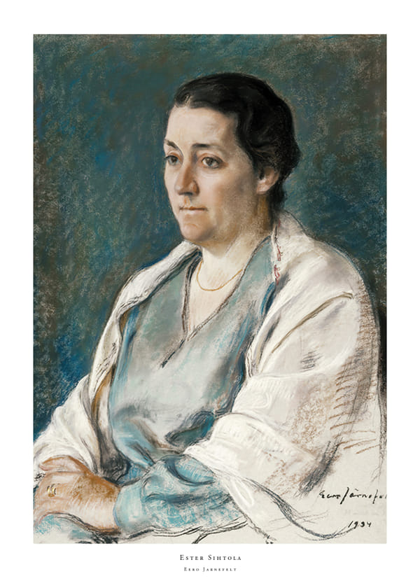 Plakatas Ester Sihtola By Eero Jarnefelt
