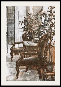 Interior Of Suviranta By Eero Jarnefelt-4