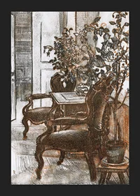 Interior Of Suviranta By Eero Jarnefelt-7