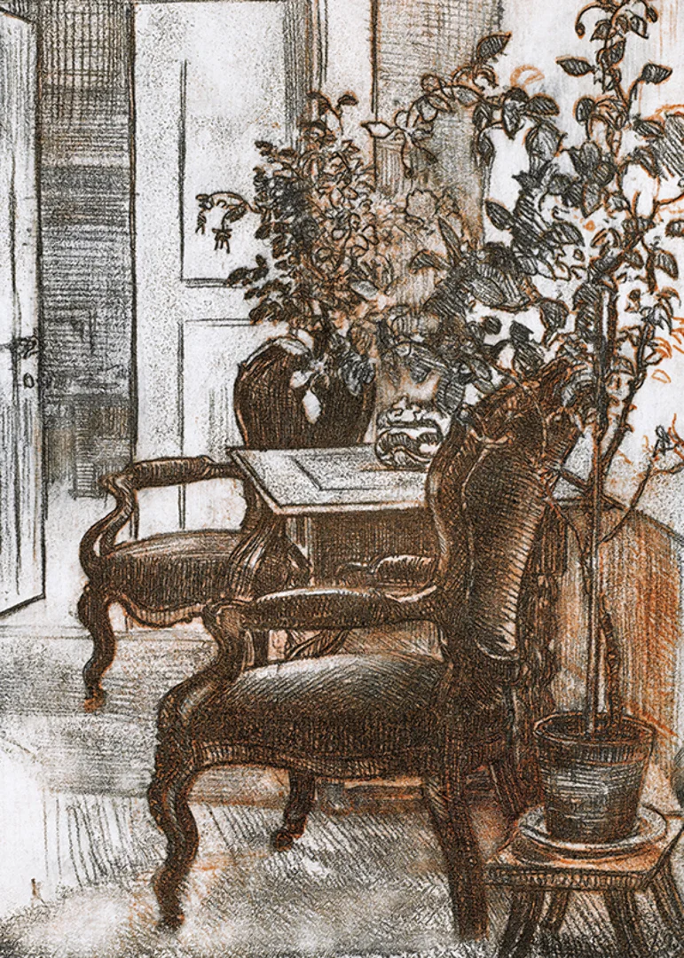 Interior Of Suviranta By Eero Jarnefelt-12