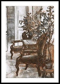 Interior Of Suviranta By Eero Jarnefelt-0