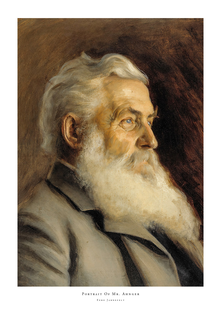 Portrait Of Mr. Ahnger By Eero Jarnefelt-12
