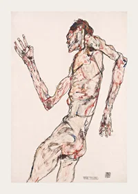 The Dancer By Egon Schiele-5