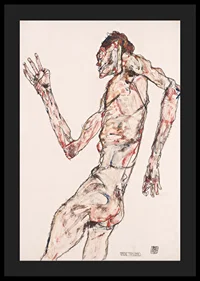 The Dancer By Egon Schiele-6