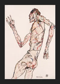 The Dancer By Egon Schiele-7