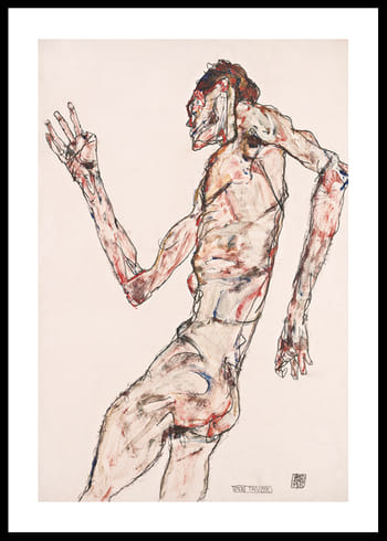 Affiche The Dancer By Egon Schiele