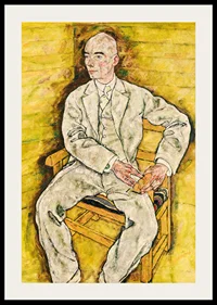 Victor Ritter Von Bauer By Egon Schiele-4