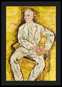 Victor Ritter Von Bauer By Egon Schiele-6