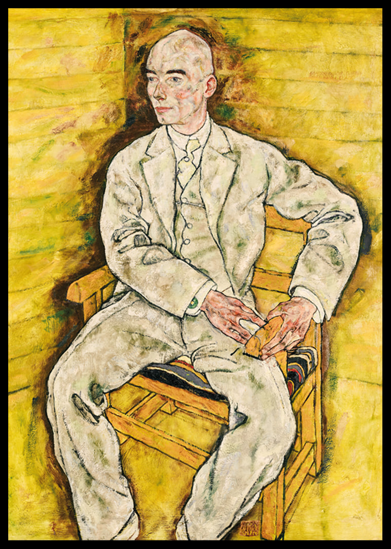 Victor Ritter Von Bauer di Egon Schiele-12
