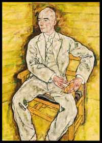 Victor Ritter Von Bauer door Egon Schiele-2