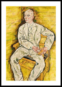 Victor Ritter Von Bauer door Egon Schiele-0