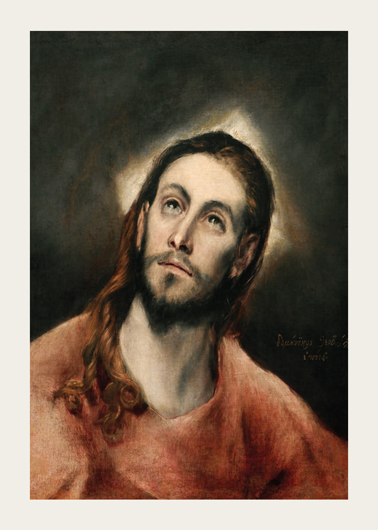 Christ In Prayer By El Greco Domenikos Theotokopoulos-12