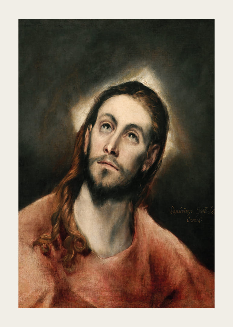 Le Christ en prière par le Greco Domenikos Theotokopoulos-12