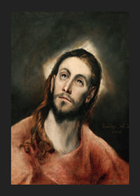 Christ In Prayer By El Greco Domenikos Theotokopoulos-7
