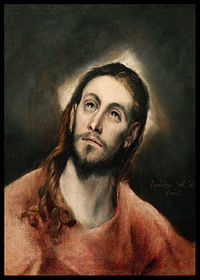 Cristo en oración por El Greco Domenikos Theotokopoulos-2