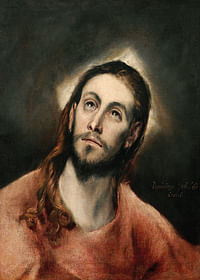 Cristo en oración por El Greco Domenikos Theotokopoulos-3
