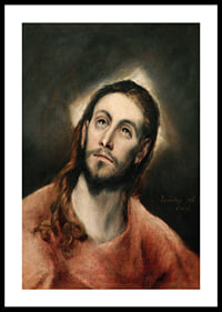 Christ In Prayer By El Greco Domenikos Theotokopoulos-2