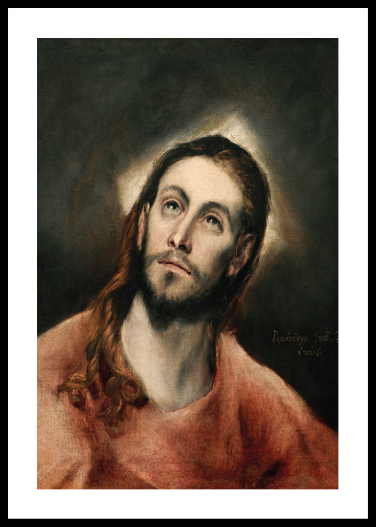 Christ In Prayer By El Greco Domenikos Theotokopoulos-12