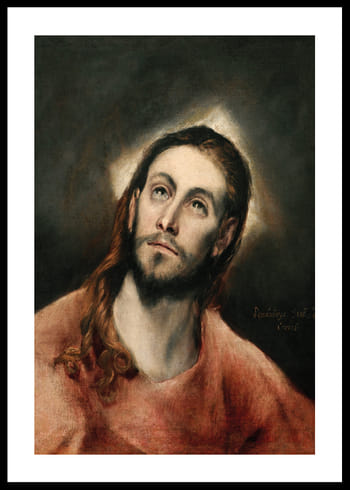 Plakat Christ In Prayer By El Greco Domenikos Theotokopoulos