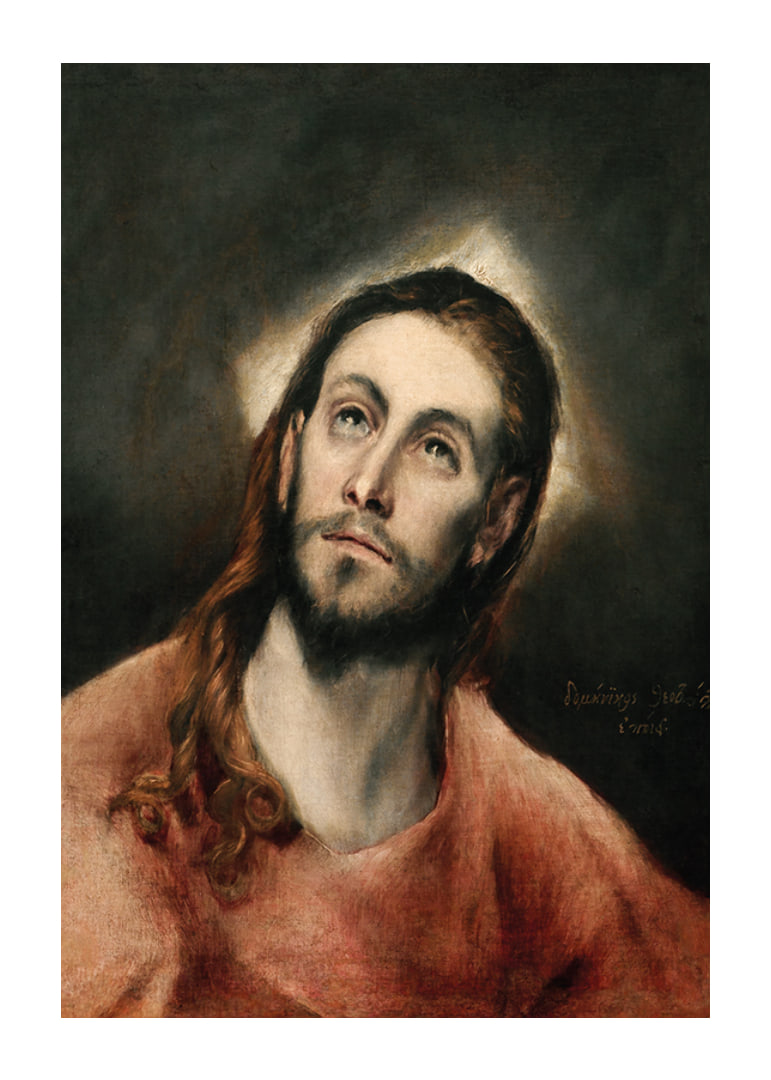 Christ In Prayer By El Greco Domenikos Theotokopoulos-12