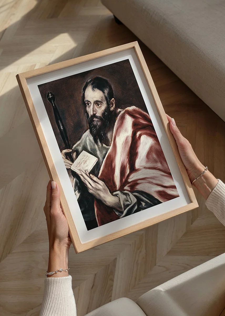 St. Paul By El Greco Domenikos Theotokopoulos-12