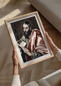 St. Paul By El Greco Domenikos Theotokopoulos-4