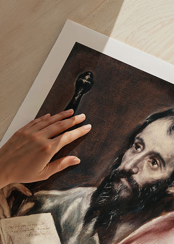 St. Paul By El Greco Domenikos Theotokopoulos-12