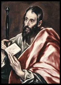 St. Paul By El Greco Domenikos Theotokopoulos-8