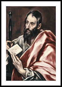 St. Paul By El Greco Domenikos Theotokopoulos-0