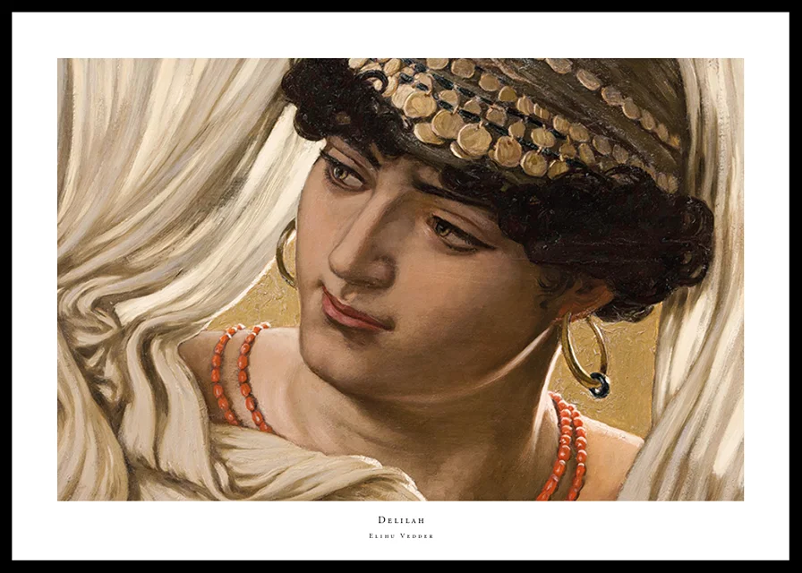 Delilah By Elihu Vedder-12