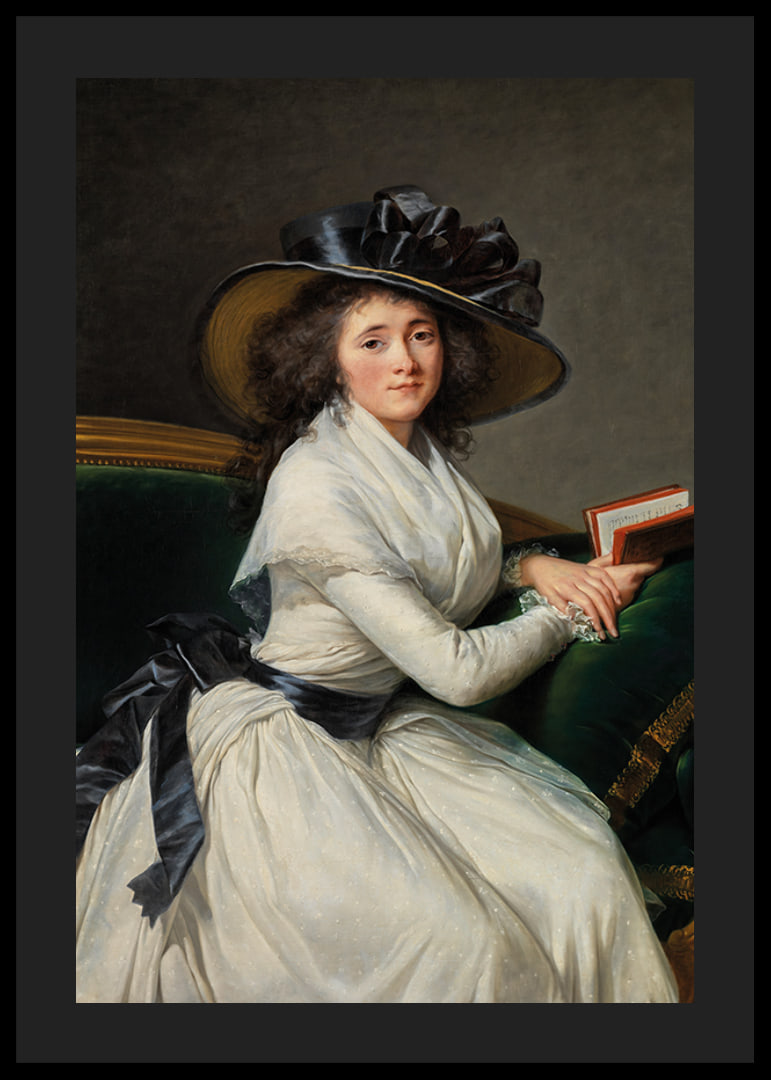 Comtesse De La Châtre By Elisabeth Louise Vigee Le Brun-12