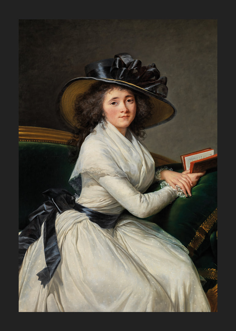 Comtesse De La Châtre By Elisabeth Louise Vigee Le Brun-12
