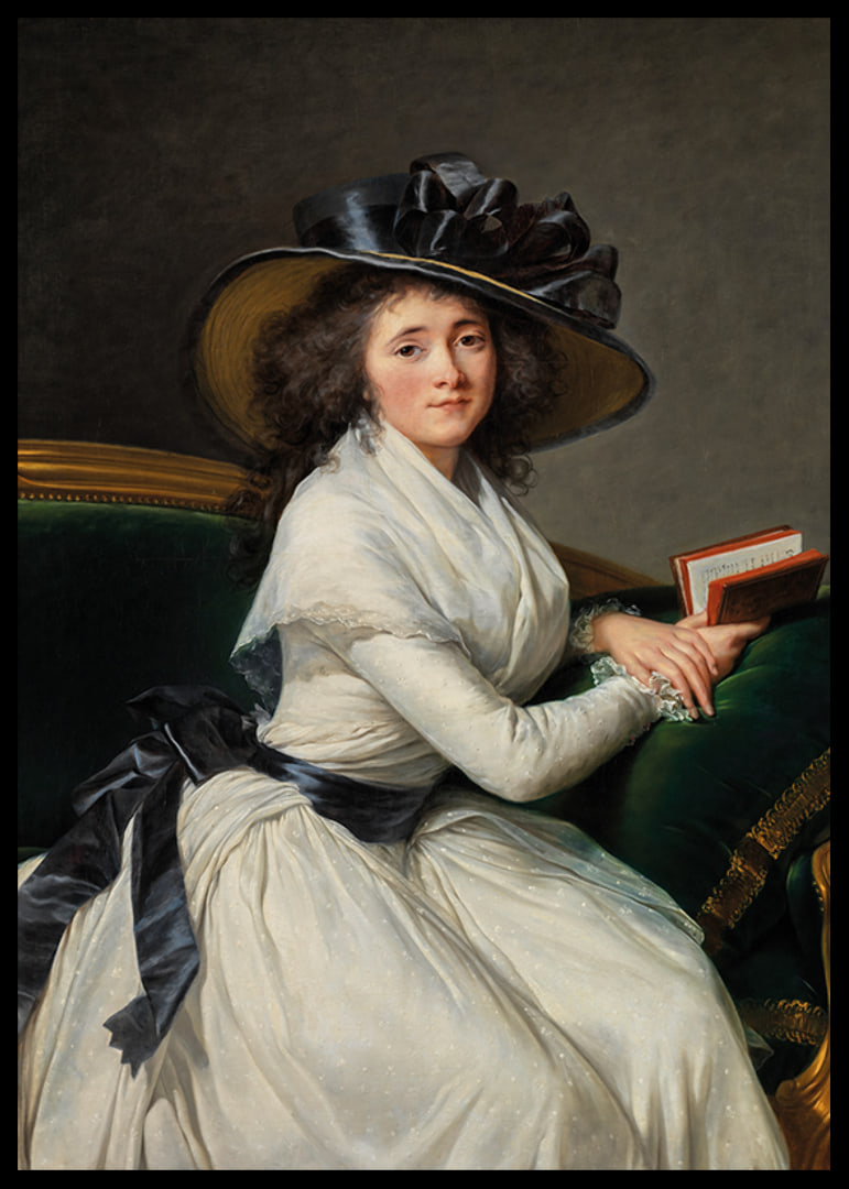 Comtesse De La Châtre By Elisabeth Louise Vigee Le Brun-12